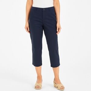 Reitmans navy blue Capris NWOT
